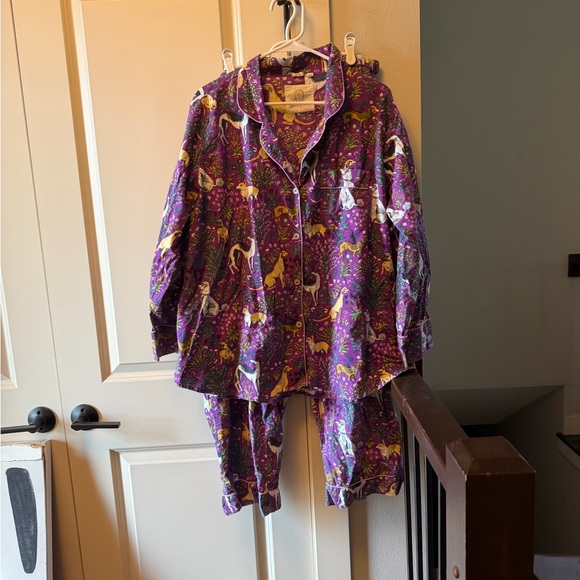 Printfresh Other - Must Love Dogs purple long set